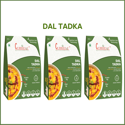 Dal Tadka | Pack of 3 – Authentic Indian Flavor, Ready in 3 Minutes
