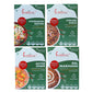 Read-To-Eat Dal Makhani, Mutter Paneer & Punjabi Chole & Veg.hyderabadi biryani - pack of 4
