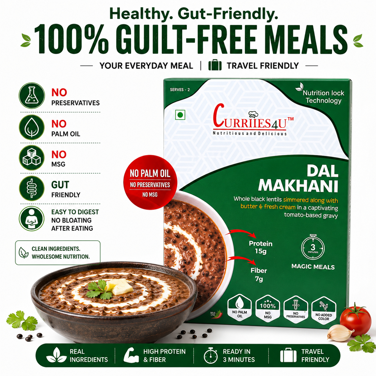 dal makhani ready meals in delhi 
