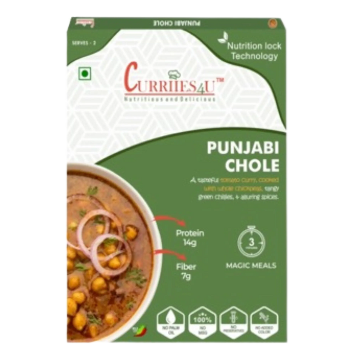 Curriies4u Ready-to-Eat Punjabi Chole
