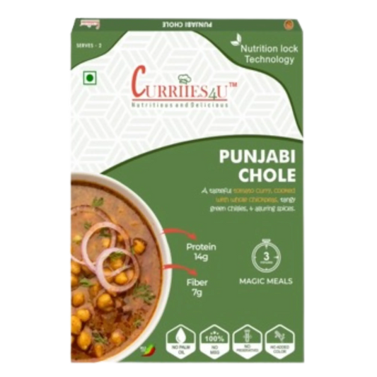 Curriies4u Ready-to-Eat Punjabi Chole
