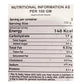 Nutritional value of dal tadka ready to eat meal by shaffu foods