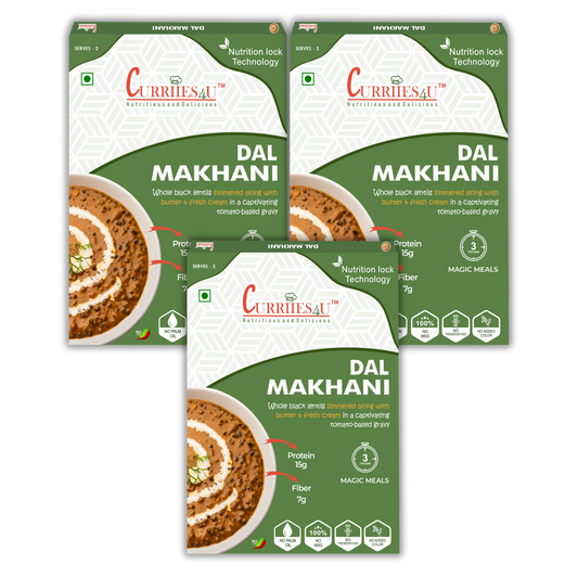 Dal Makhani | Pack of 3 – Rich, Creamy & Ready in 3 Minutes