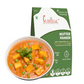 Mutter Paneer – A delicious North Indian dish featuring soft paneer cubes and green peas cooked in a rich, spiced tomato gravy. 100% preservative-free, MSG-free, and ready in just 3 minutes for a wholesome, flavorful meal.