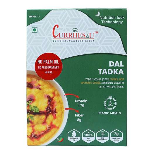 Curriies4u Dal Tadka: The Soul of Indian Comfort Food