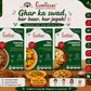 Curries4U food packaging with various dishes and product features on a wooden surface.