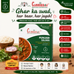 Punjabi Rajma packaging with ingredients and features on a wooden surface 
