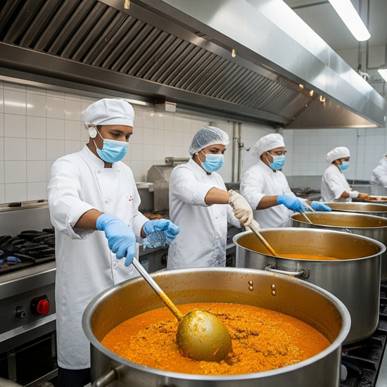Chef preparing authentic Indian curry – Shaffufoods 