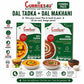 Curriies4u Dal Tadka and Dal Makhani combo pack featuring ready-to-eat Indian lentil curries with clean ingredients.