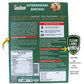Curriies4u Hyderabadi Biryani ready-to-eat meal packaging back view with ingredients and nutritional information.