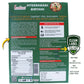 Back of Curriies4u Hyderabadi Biryani ready-to-eat meal packaging with ingredients, nutrition facts, and instructions.