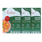 Curriies4u Mutter Paneer ready-to-eat meal pack of 3 featuring Indian cottage cheese and peas in tomato gravy.