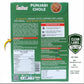 Back of Curriies4u Punjabi Chole packaging with nutrition facts, ingredients, and preparation instructions.