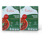 Two Curriies4u Punjabi Rajma ready-to-eat meal packs featuring red kidney bean curry with no preservatives or MSG.
