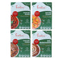Curriies4u ready-to-eat Indian meal packs including Punjabi Rajma, Mutter Paneer, Punjabi Chole, and Dal Makhani.