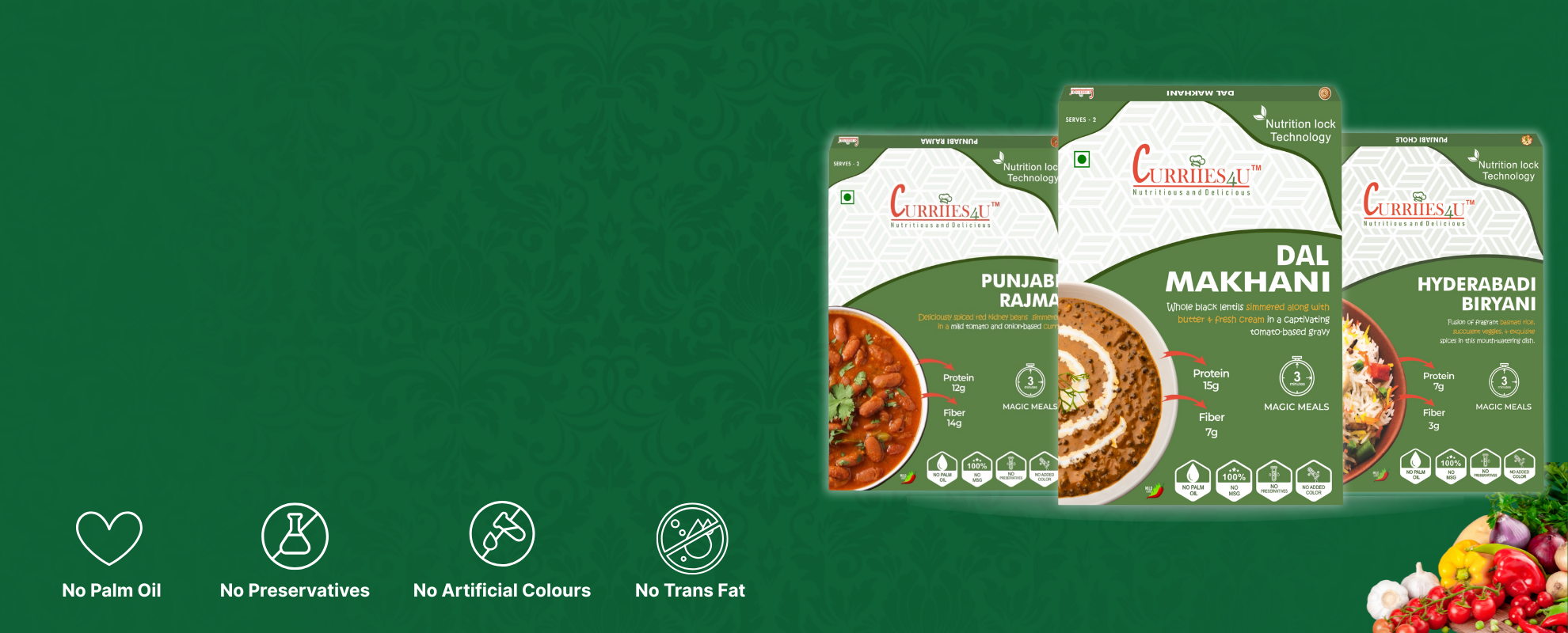 Curriies4u Ready-to-eat meals images 