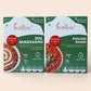 Curriies4U Dal Makhani & Punjabi Rajma Ready to Eat Combo Pack | Authentic North Indian Curries | No Preservatives, No MSG, No Palm Oil | High Protein & High Fibre Vegetarian Meals | 300g x 2 Packs