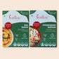 Curriies4U Dal Tadka & Hyderabadi Veg Biryani Ready to Eat Combo Pack | Authentic Indian Vegetarian Meals | No Preservatives, No MSG, No Palm Oil | High Protein Food | 300g x 2 Packs