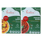 Curriies4U Dal Tadka & Punjabi Rajma Ready to Eat Combo Pack – Authentic Indian Lentil and Kidney Bean Curries, No Preservatives, No MSG, No Palm Oil, High Protein Vegetarian Meals, Instant Ready-to-Eat Indian Food