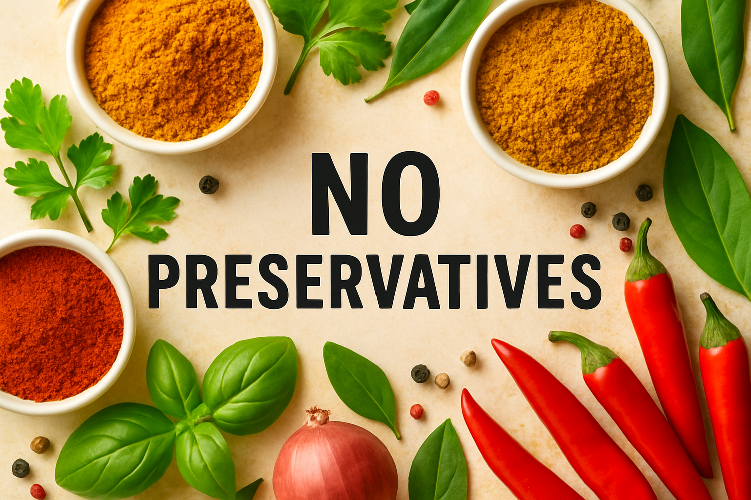 NO PRESERVATIVES