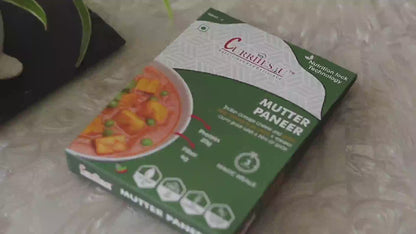 Mutter Paneer – Authentic North Indian Curry | Ready-to-Eat Meal