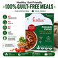 Curries4U Punjabi Chole packaging with health benefits and travel-friendly features.

